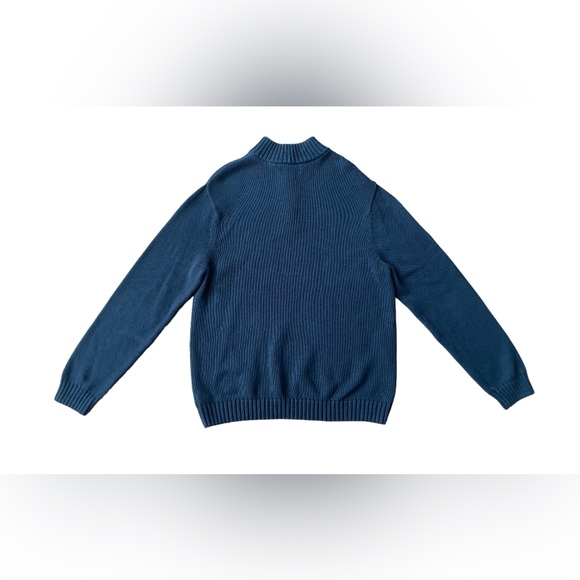 Chaps: 100% Cotton Blue Sweater - Picture 12 of 16